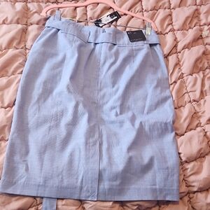 Banana Republic Women's Blue Pencil Skirt